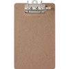 Saunders Lock-O-Matic Dual Arch Ring Archboard - 2.50" Clip Capacity - 9" x 15" - Arch - Hardboard - Brown - 1 Each