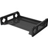 Deflecto Sustainable Office Stackable Desk Tray - 2.8" Height x 13" Width x 9" Depth - Desktop - Durable, Stackable - 30% Recycled - Black - Plastic - 1 Each