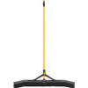 Rubbermaid Commercial Maximizer Push-toCenter 36" Broom - Polypropylene Bristle - 58.1" Overall Length - Steel Handle - 1 Each