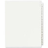 Avery Standard Collated Legal Exhibit Divider Sets - Avery Style - 25 x Divider(s) - Printed Tab(s) - Digit - Exhibit 1-25 - 25 Tab(s)/Set - 8.5" Divider Width x 11" Divider Length - Letter - White Paper Divider - Paper Tab(s) - 25 / Set