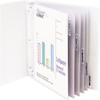 C-Line Heavyweight Poly Sheet Protectors with Index Tabs - 5-Tab Set, Clear Tabs, Top Loading, 8 1/2 x 11, 5/ST, 05557