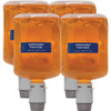 Pacific Blue Ultra Antimicrobial BZK Foam Soap Manual Dispenser Refills - Pacific Citrus Scent - 40.6 fl oz (1200 mL) - Squeeze Bottle Dispenser - Bacteria Remover, Kill Germs - Hand - Orange - Bio-based, Dye-free - 4 / Carton