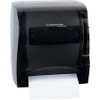 Kimberly-Clark Professional Lev-R-Matic Roll Towel Dispenser - Roll Dispenser - 10.5" Height x 15" Width x 12" Depth - Plastic - Smoke - Translucent, Durable, Lockable - 1 Each