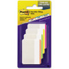 Post-it Durable Tabs - Write-on Tab(s) - 1.50" Tab Height x 2" Tab Width - Pink, Green, Orange, Yellow Tab(s) - 24 / Pack