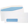 Quality Park Security Window Envelopes - Single Window - #10 - 4 1/8" Width x 9 1/2" Length - 24 lb - Gummed - Wove - 500 / Box - White