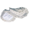 Genuine Joe Dust Mop Head Refill - 60" Width x 5" Depth - Yarn, Cotton, Synthetic - White