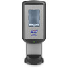 PURELL CS8 Hand Sanitizer Dispenser - Automatic - 1.27 quart Capacity - Wall Mountable, Refillable, Site Window, Touch-free - Graphite - 1 / Carton