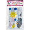 Ashley Smart Poly Weather Mini Bulletin Set - Theme/Subject: Fun - Skill Learning: Weather, Season, Month, Day, Week - 100 / Carton
