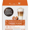 Nescafe Dolce Gusto Pod Latte Macchiato Caramel Coffee - Compatible with Dolce Gusto, Majesto Automatic Coffee Machine - 16 / Box