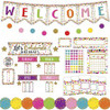 Teacher Created Resources Confetti Decor Bulletin Set - Fun, Learning Theme/Subject - Assorted - 1 / Set