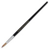 CLI Round Camel Hair Paint Brushes - 1 Brush(es) - No. 10 Wood Black Handle - Aluminum Ferrule
