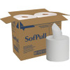 Sofpull Centerpull High-Capacity Paper Towels - 15" x 7.80" - 560 Sheets/Roll - White - Paper - Absorbent, Soft - For Healthcare, Food Service, Public Facilities, Kitchen, Washroom - 4 / Carton