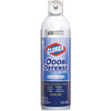 CloroxPro Odor Defense Aerosol - Aerosol - 14 fl oz (0.4 quart) - Clean Air - 12 / Carton - Odor Neutralizer, Long Lasting, Bleach-free