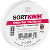 LEE Sortkwik 1-3/4 oz Fingertip Moistener - White - Stainingless, Odorless, Non-toxic, Non-slip - 1 Each