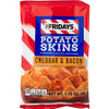 INVENTURE FOODS TGI Fridays Cheddar/Bacon Snack Chips - Trans Fat Free, Cholesterol-free, Gluten-free - Cheddar/Bacon - 1.75 oz - 55 / Carton