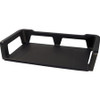 Storex Stackable Letter Tray - 15" Height x 9.3" Width3" Length - Desktop - 100% Recycled - Black - Plastic - 1 Each