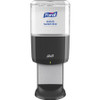 PURELL ES6 Touch-Free Hand Sanitizer Dispenser, Graphite (6424-01) - Automatic - 1.27 quart Capacity - Support 4 x C Battery - Locking Mechanism, Durable, Wall Mountable, Touch-free - Graphite - 1 / Each