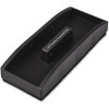 CLI Magnetic Whiteboard Eraser - 2" Width x 5" Length - Used as Mark Remover - Built-in Marker Storage, Magnetic - Black - 1 / Each