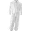 MALT ProMax Coverall - Recommended for: Chemical, Painting, Food Processing, Pesticide Spraying, Asbestos Abatement - 2-Xtra Large Size - Zipper Closure - Polyolefin - White - 25 / Carton