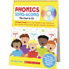 Scholastic K-2 Phonics Sing-Along Flip Chart - Theme/Subject: Fun, Learning - Skill Learning: Short Vowels, Long Vowels, Blend, Diagraph, Bossy R, Silent e - 1 Each