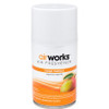 Hospeco AirWorks Metered Aerosol Air Fresheners - Spray - 600 ft - 7 fl oz (0.2 quart) - Mango Madness - 30 Day - 12 / Carton - Wall Mountable