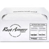 Genuine Joe Toilet Seat Covers - Half-fold - For Public Toilet - 250 / Pack - 20 / Carton - White