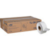 TORK Universal Jumbo Bath Tissue Roll - 2 Ply - 3.60" x 1000 ft - 1000 Sheets/Roll - 8.80" Roll Diameter - White - Paper - Dye-free, Fragrance-free, Long Lasting - 12