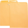 Business Source Heavy-duty Clasp Envelopes - Clasp - #105 - 11 1/2" Width x 14 1/2" Length - 28 lb - Clasp - Kraft - 100 / Box - Brown Kraft