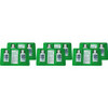 Impact Products Double Eyewash Station - 16 fl oz - 13" x 4" - White, Green
