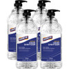 Genuine Joe Hand Sanitizer - Fresh Citrus Scent - 67.6 fl oz (1999.2 mL) - Kill Germs, Bacteria Remover - Hand - Clear - Hygienic, Fast Acting - 4 / Carton