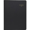 At-A-Glance Weekly Appointment Book - Weekly - January till December - 7:00 AM to 8:45 PM - Quarter-hourly - 1 Week Double Page Layout - 8 1/4" x 10 7/8" Sheet Size - White - Paper, Leather