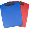 Storex Plastic Clipboard - Storage for 25 Sheet - Plastic - Assorted Bright - 1 Each