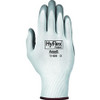 HyFlex Health Hyflex Gloves - X-Large Size - Gray, White - Abrasion Resistant - For Healthcare Working - 2 / Pair
