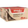 Wypall Kimberly-Clark WypAll X50 Foodservice Towels - Quarter-fold - 12.50" x 23.50" - White - Hydroknit - Strong, Sturdy, Machine Washable, Absorbent, Durable - For Food Service - 200 / Carton