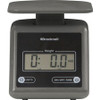 Brecknell Electronic 7lb Postal Scale - 7.24 lb / 3.29 kg Maximum Weight Capacity - Gray