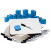 CLI Lapboard Classpack - 12" (1 ft) Width x 9" (0.8 ft) Height - White Masonite Surface - Lap - 30 / Set
