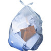Heritage AccuFit .9mil Clear Can Liners - 32 gal - 33" Width x 44" Length x 0.90 mil (23 Micron) Thickness - Clear - 100/Carton - Can