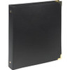 Samsill Classic Vinyl Business Card Binder - 200 Capacity - 10.25" Width x 11.13" Length - Stitched