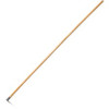 Genuine Joe Screw Mop Replacement Handle - 60" Length - 0.94" Diameter - Natural - Hardwood, Metal - 1 / Each
