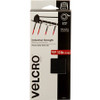 VELCRO 90593 Heavy Duty Industrial Strength - 4 ft Length x 2" Width - 1 / RollRoll - Black
