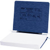 ACCO PRESSTEX Unburst Sheet Covers - 6" Binder Capacity - Letter - 8 1/2" x 11" Sheet Size - Dark Blue - Recycled - Retractable Filing Hooks, Hanging System, Moisture Resistant, Water Resistant - 1 / Each