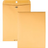 Quality Park Extra Heavy-duty Kraft Clasp Envelopes - Clasp - #97 - 10" Width x 13" Length - 32 lb - Gummed - Kraft - 100 / Box - Kraft