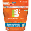 Boulder Clean Laundry Detergent Packs - Liquid - Valencia Orange Scent - 34 / Pouch - 1 Each - Yellow