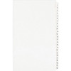 Avery Standard Collated Legal Exhibit Divider Sets - Avery Style - 25 x Divider(s) - Printed Tab(s) - Digit - 1-25 - 25 Tab(s)/Set - 8.5" Divider Width x 14" Divider Length - Legal - White Paper Divider - Clear Paper Tab(s) - 25 / Set