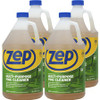 Zep Multipurpose Pine Cleaner - Concentrate Liquid - 128 fl oz (4 quart) - Pine Scent - 4 / Carton - Brown