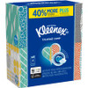 Kleenex Trusted Care Tissues - 2 Ply - 8.20" x 8.40" - White - Soft, Strong, Absorbent, Durable, Pre-moistened - For Home, Office, School - 70 Per Box - 12 / Carton