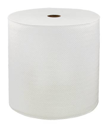 Solaris Nvi LoCor Hardwound Towel 7" x 850' White, 6 Rolls/case