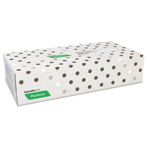 Perform Facial Tissue, 2-ply, Latte, 100 Sheets/box, 30 Boxes/carton