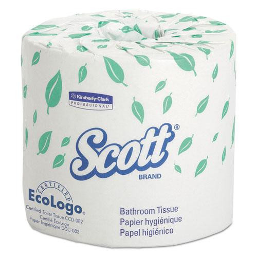 Essential Standard Roll Bathroom Tissue For Business, Septic Safe, 2-ply, White, 550 Sheets/roll, 80/carton