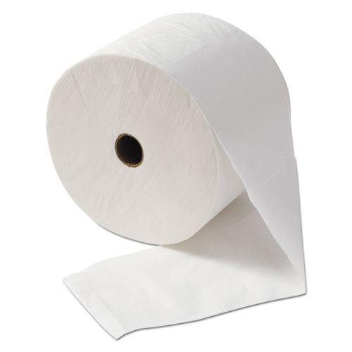 Small Core Bath Tissue, Septic Safe, 1-ply, White, 2,000 Sheets/roll, 24 Rolls/carton